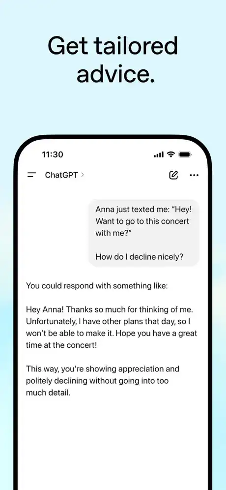 ChatGPT IPA 1.0 Unlocked For IOS6
