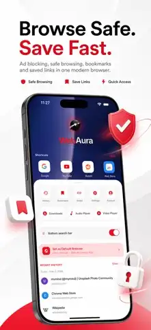WebAura Private Browser IPA V1.2.7 For IOS02