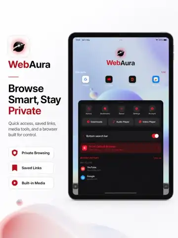 WebAura Private Browser IPA V1.2.7 For IOS09